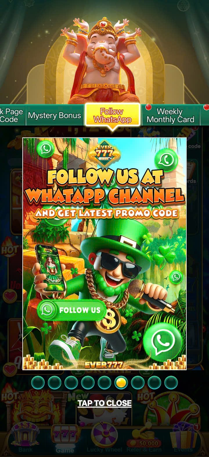 Casual Games inside Ever 777